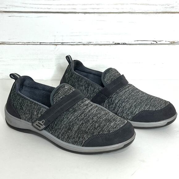 Orthofeet Quincy Stretch Casual Grey Women's Shoe Size 10 Wide - Picture 1 of 12
